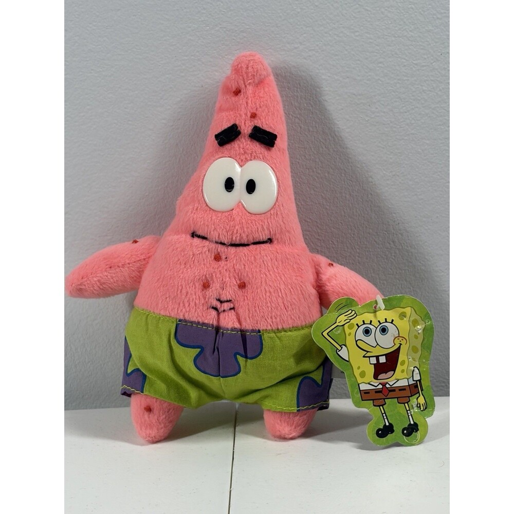 Vintage Patrick Star 2002 SpongeBob Nanco Nickelodeon 8 Inch